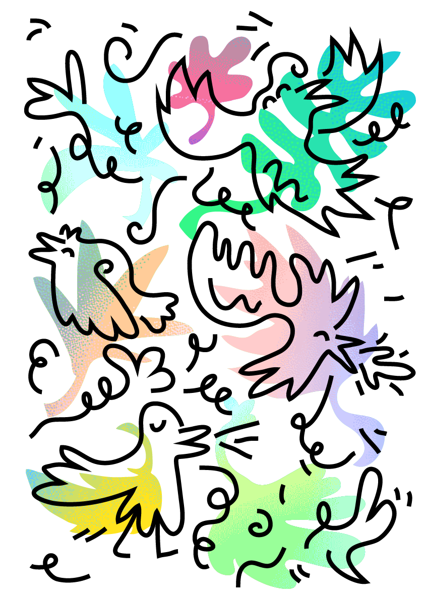 Spirits illustration 