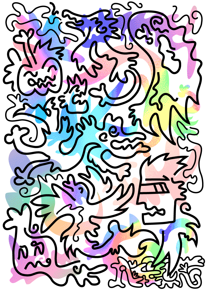 Spirits illustration 